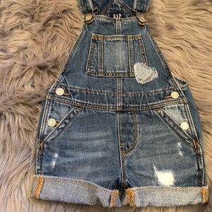 Gap Denim Shortalls 12-18M